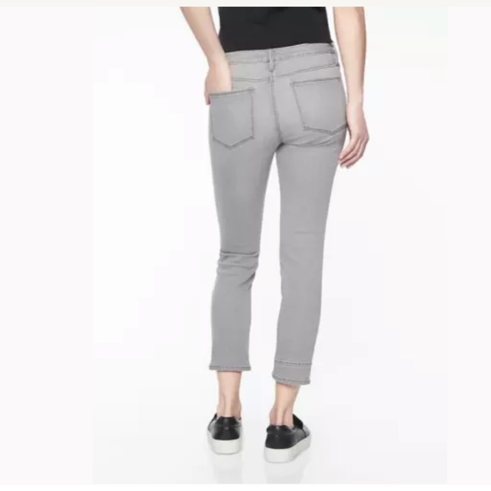 ATHLETA Sculptek Skinny Crop Jean Granite Wash NWT - Picture 2 of 6